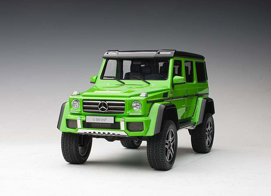 AutoArt Mercedes - Benz G500 4×4² - Alien Green 1:18 Modell - Artexio