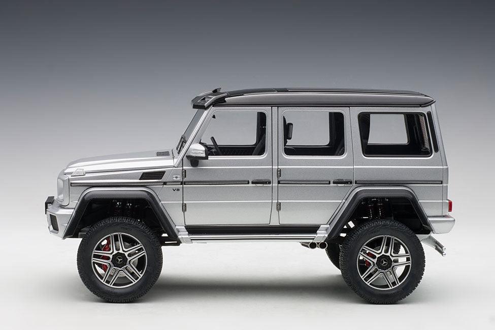 AutoArt Mercedes - Benz G500 4×4² - Iridium Silver Metallic 1:18 Modell - Artexio