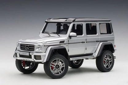 AutoArt Mercedes - Benz G500 4×4² - Iridium Silver Metallic 1:18 Modell - Artexio