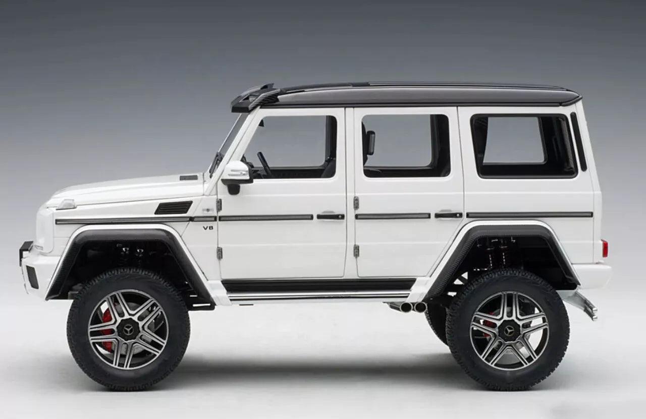 AutoArt Mercedes - Benz G500 4x4² 2016 - Gloss White 1:18 Modell - Artexio