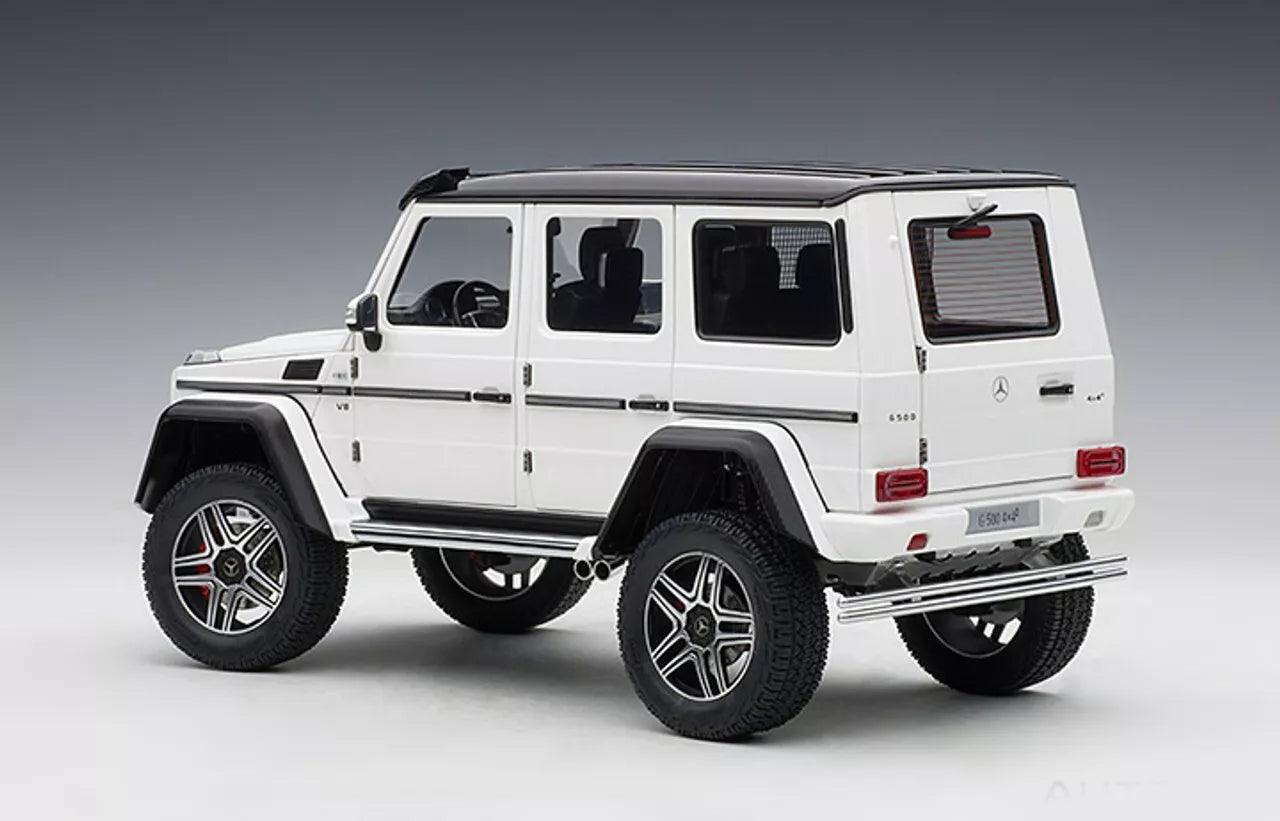 AutoArt Mercedes - Benz G500 4x4² 2016 - Gloss White 1:18 Modell - Artexio