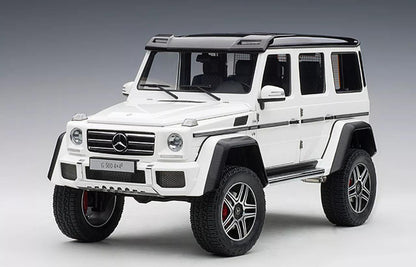 AutoArt Mercedes - Benz G500 4x4² 2016 - Gloss White 1:18 Modell - Artexio