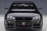 AutoArt Nissan Skyline GT - R (R34) V - spec II - Black Pearl 1:18 Modell
