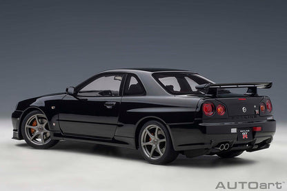 AutoArt Nissan Skyline GT - R (R34) V - spec II - Black Pearl 1:18 Modell - Artexio