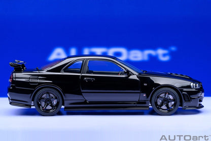 AutoArt Nissan Skyline GT - R (R34) Z - tune - Black Pearl 1:18 Modell - Artexio