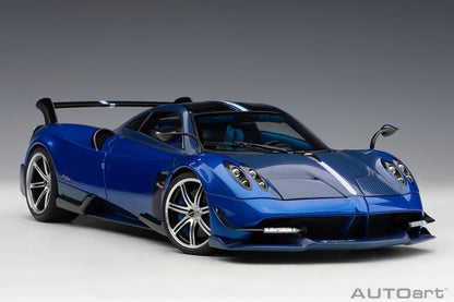 AutoArt Pagani Huayra BC - Blue Francia/Carbon 1:18 Modell - Artexio