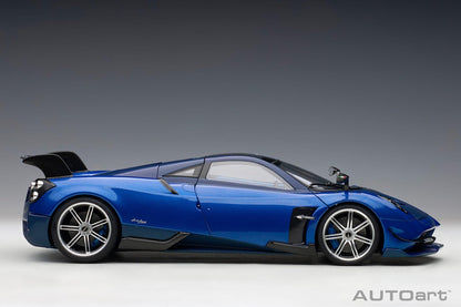 AutoArt Pagani Huayra BC - Blue Francia/Carbon 1:18 Modell - Artexio