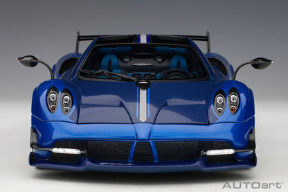 AutoArt Pagani Huayra BC - Blue Francia/Carbon 1:18 Modell - Artexio