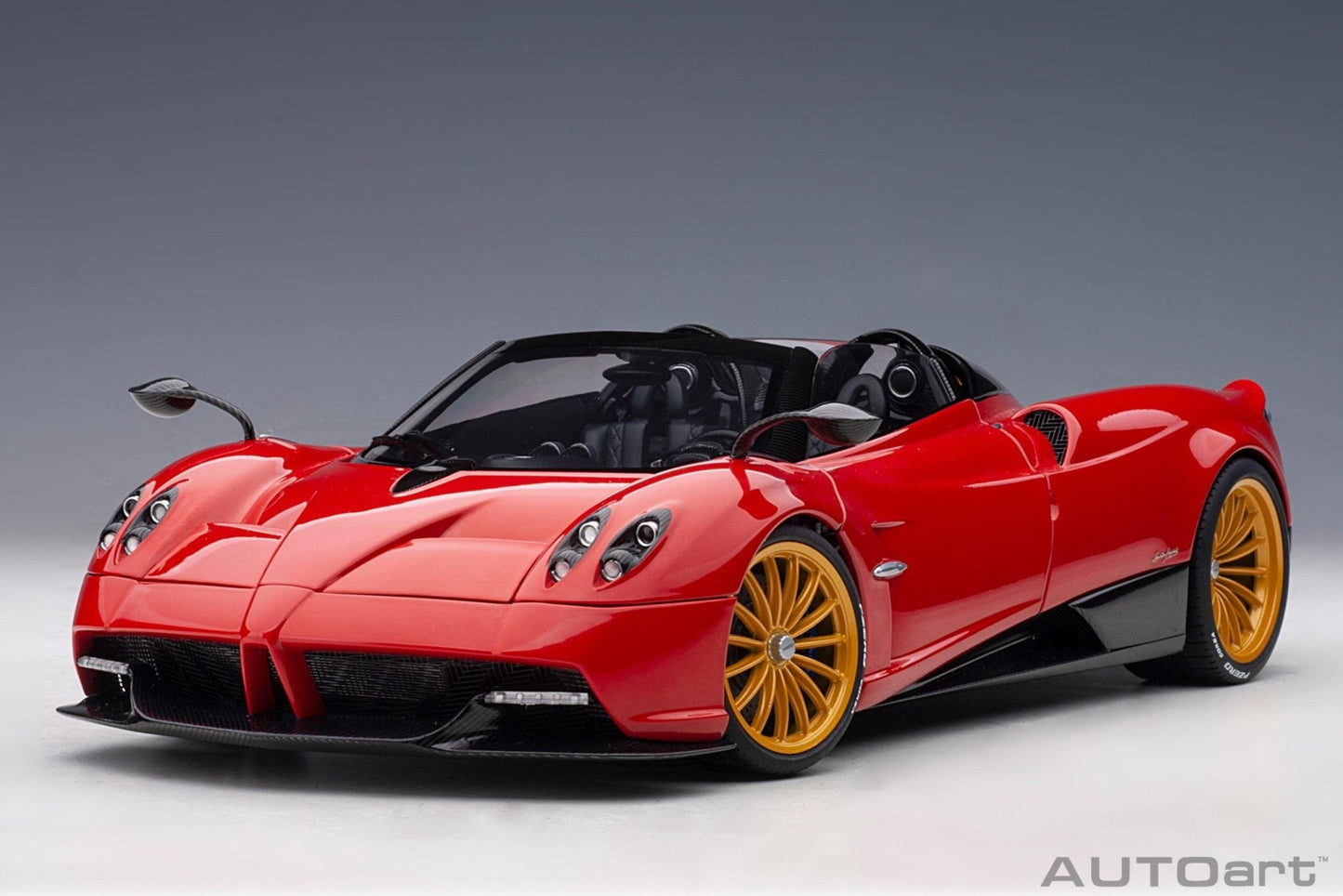 AutoArt Pagani Huayra Roadster - Rosso Monza 1:18 Modell - Artexio