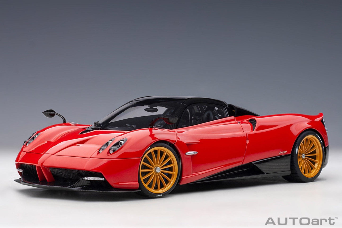 AutoArt Pagani Huayra Roadster - Rosso Monza 1:18 Modell - Artexio