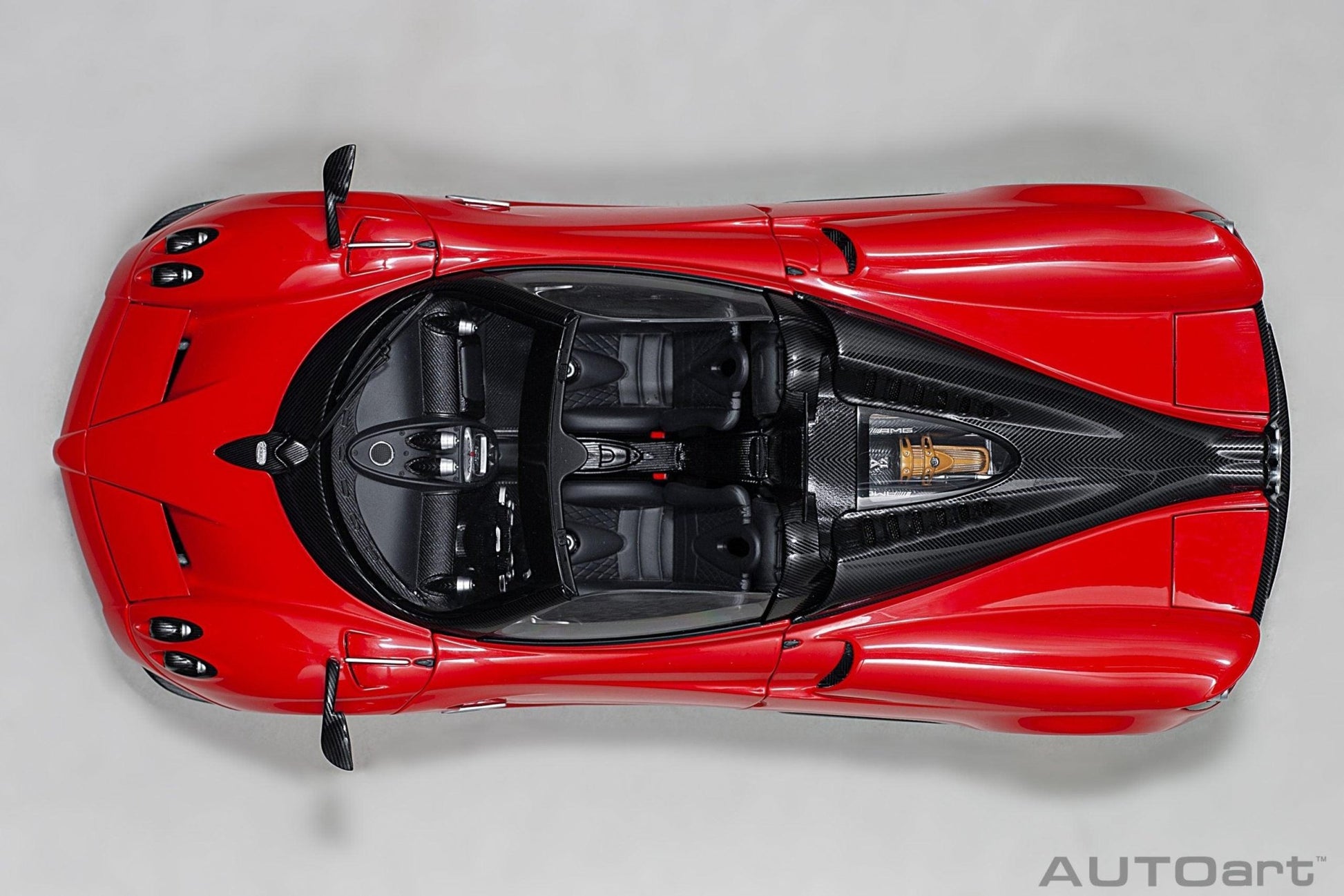 AutoArt Pagani Huayra Roadster - Rosso Monza 1:18 Modell - Artexio