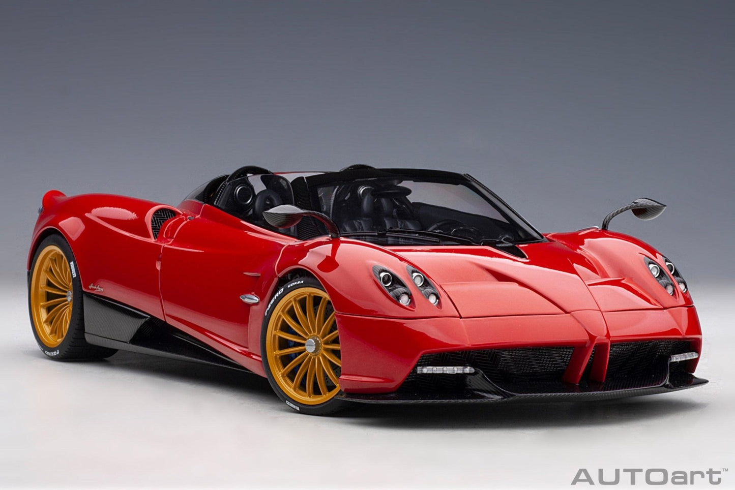 AutoArt Pagani Huayra Roadster - Rosso Monza 1:18 Modell - Artexio