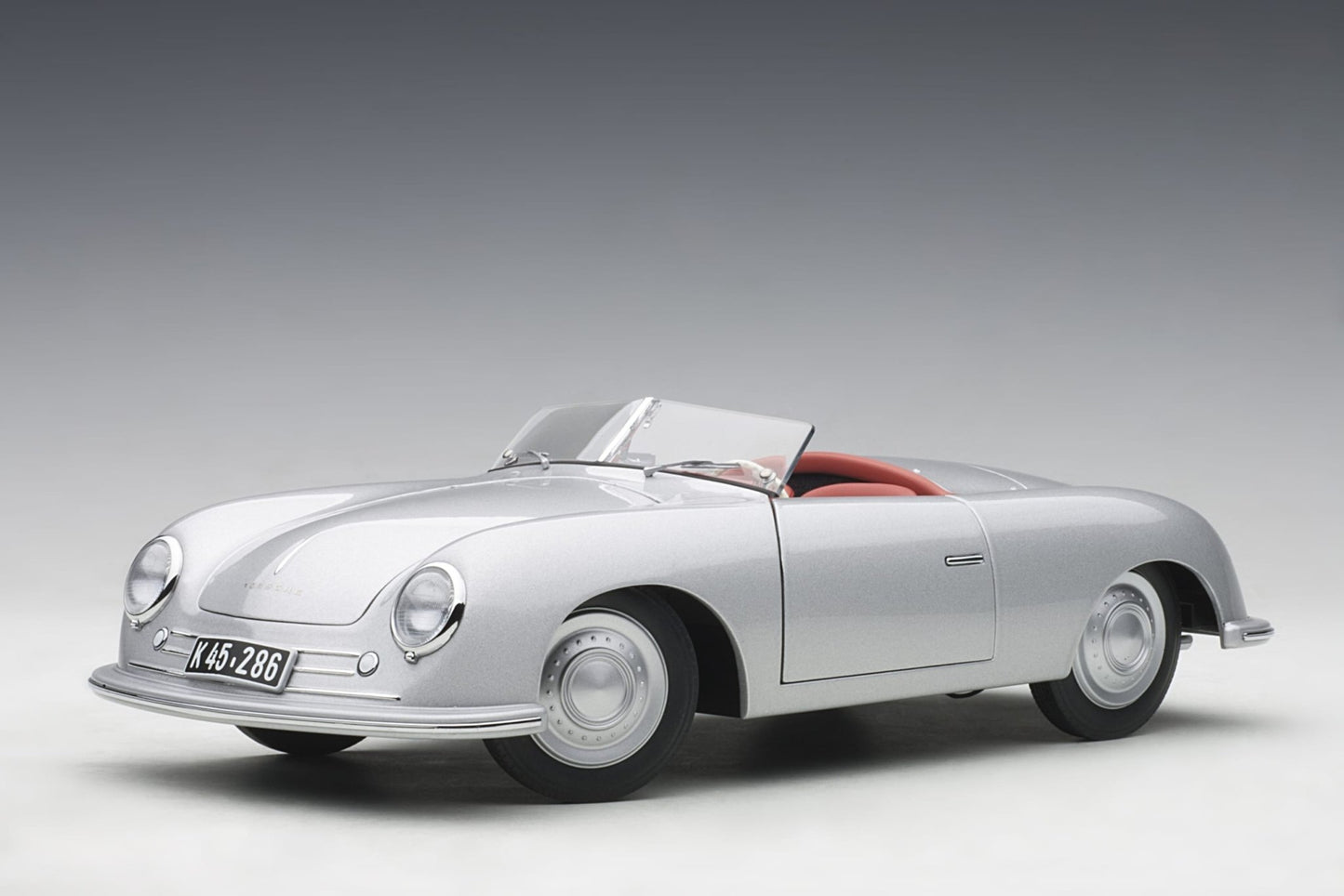 AutoArt Porsche 356 Number 1 - Silver 1:18 Modell - Artexio