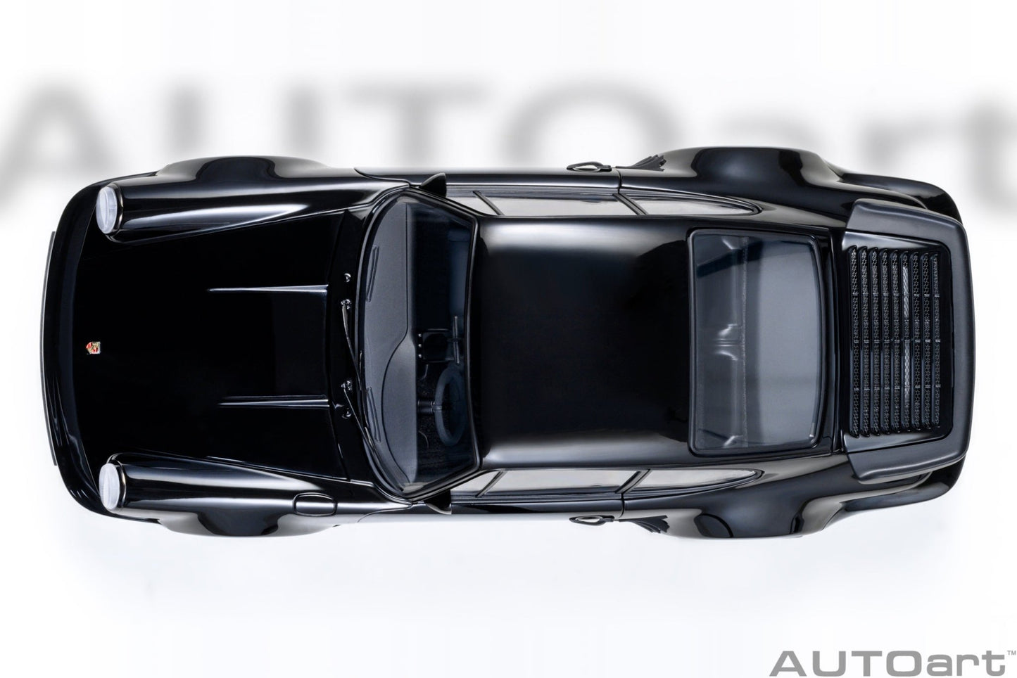 AutoArt Porsche 911 930 Turbo Wangan Midnight Blackbird 1:18 Modell