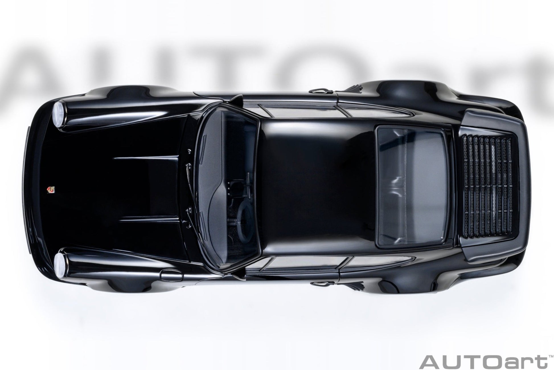 AutoArt Porsche 911 930 Turbo Wangan Midnight Blackbird 1:18 Modell