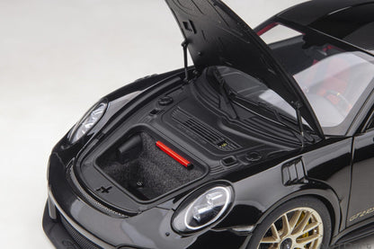 AutoArt Porsche 911 (991.2) GT2 RS Weissach Package - Black 1:18 Modell - Artexio