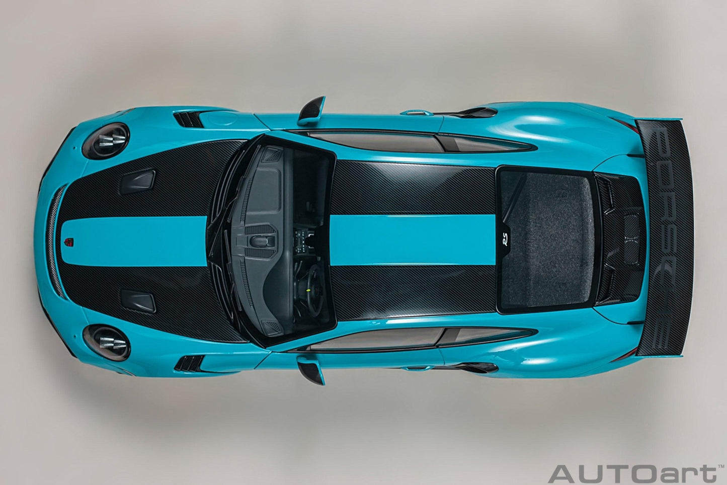 AutoArt Porsche 911 (991.2) GT2 RS Weissach Package - Miami Blue 1:18 Modell - Artexio