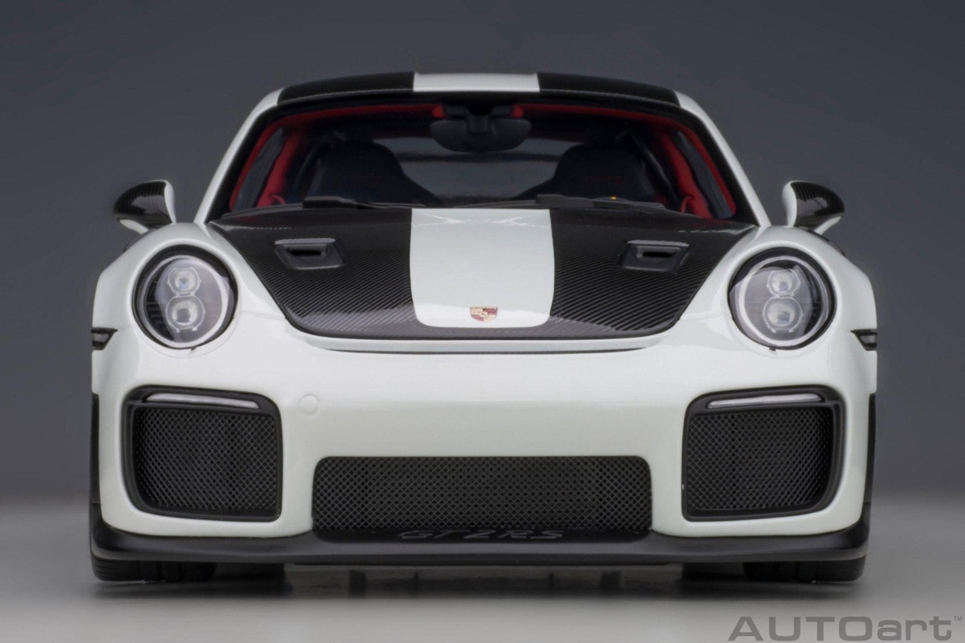 AutoArt Porsche 911 (991.2) GT2 RS Weissach Package - White 1:18 Modell