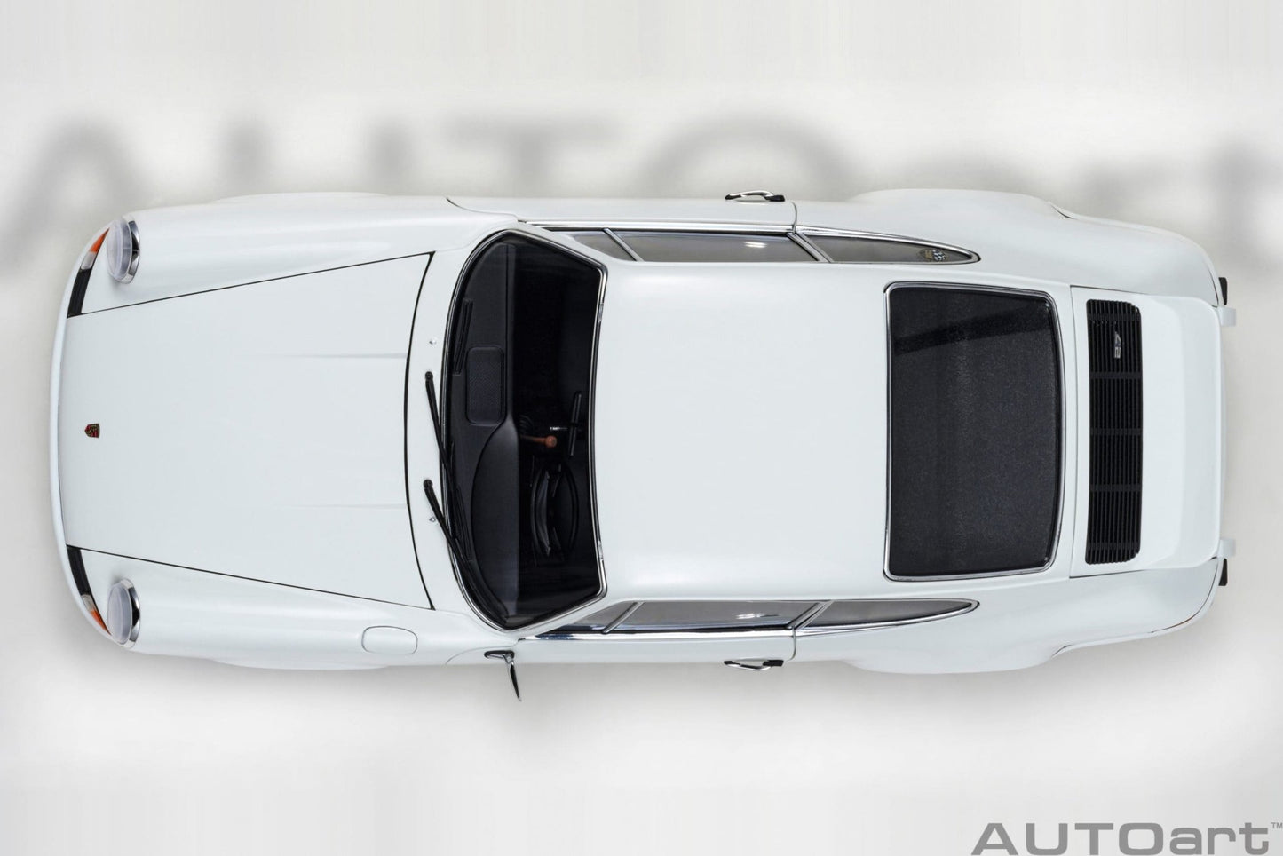 AutoArt Porsche 911 Carrera 2.7 RS Grand Prix White with Red stripes 1:18 Modell