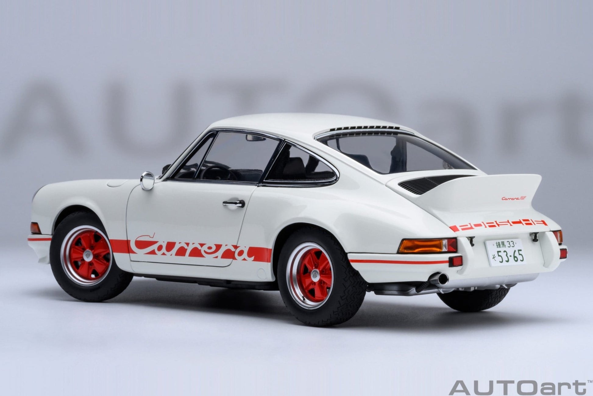 AutoArt Porsche 911 Carrera 2.7 RS THE CIRCUIT WOLF 1:18 Modell