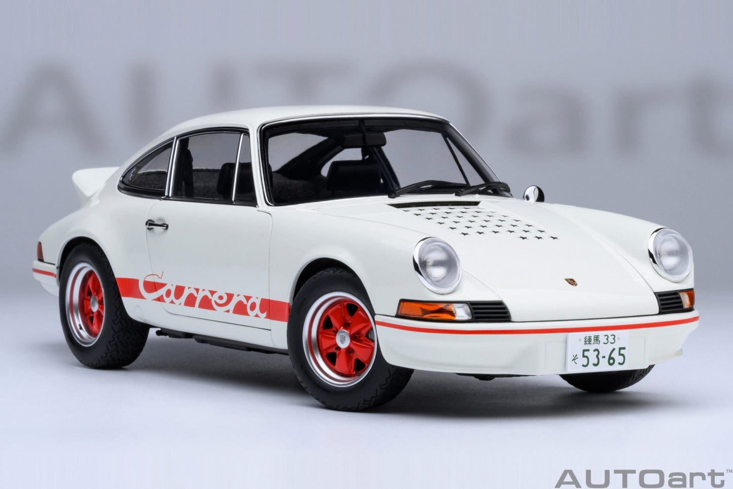 AutoArt Porsche 911 Carrera 2.7 RS THE CIRCUIT WOLF 1:18 Modell