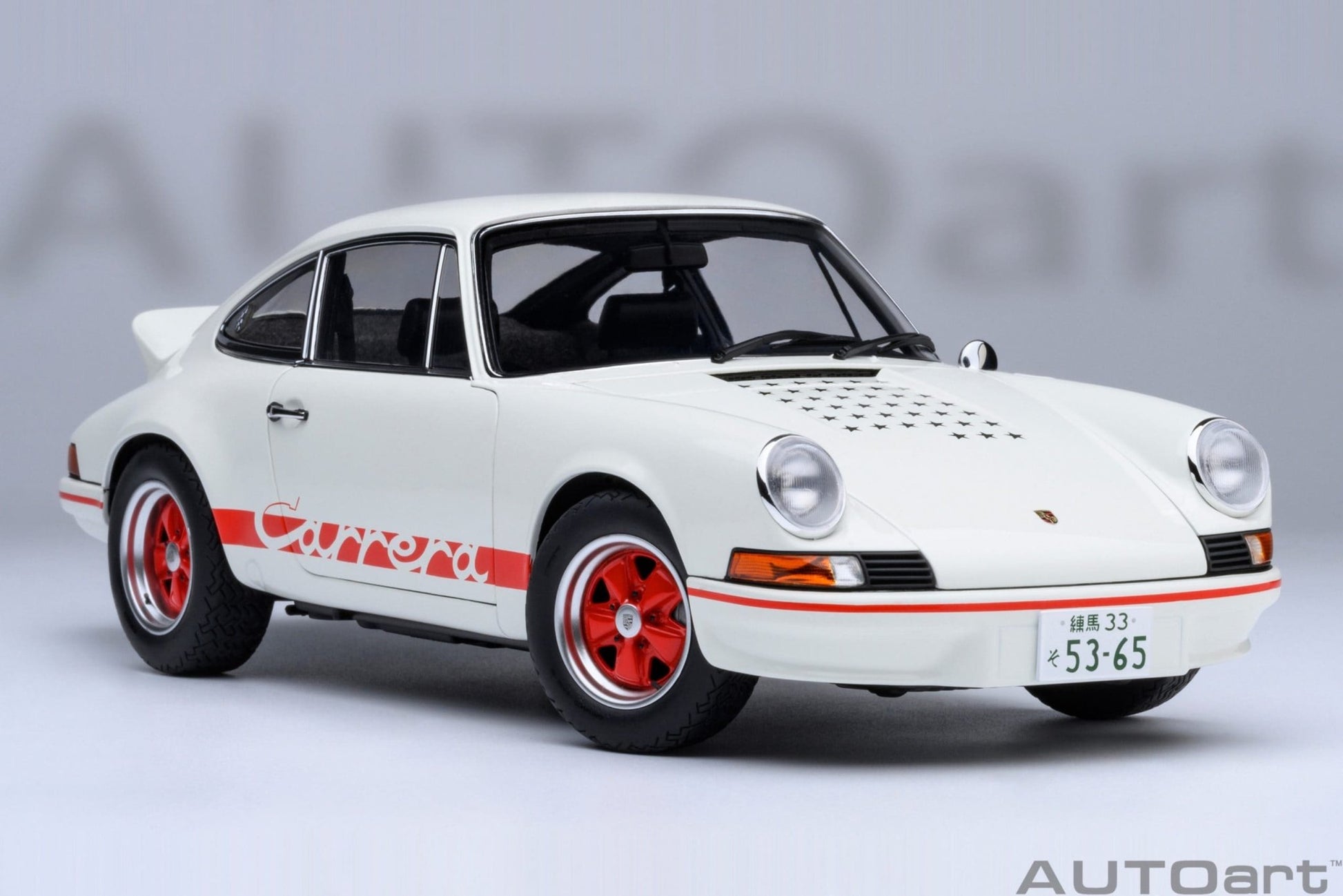 AutoArt Porsche 911 Carrera 2.7 RS THE CIRCUIT WOLF 1:18 Modell