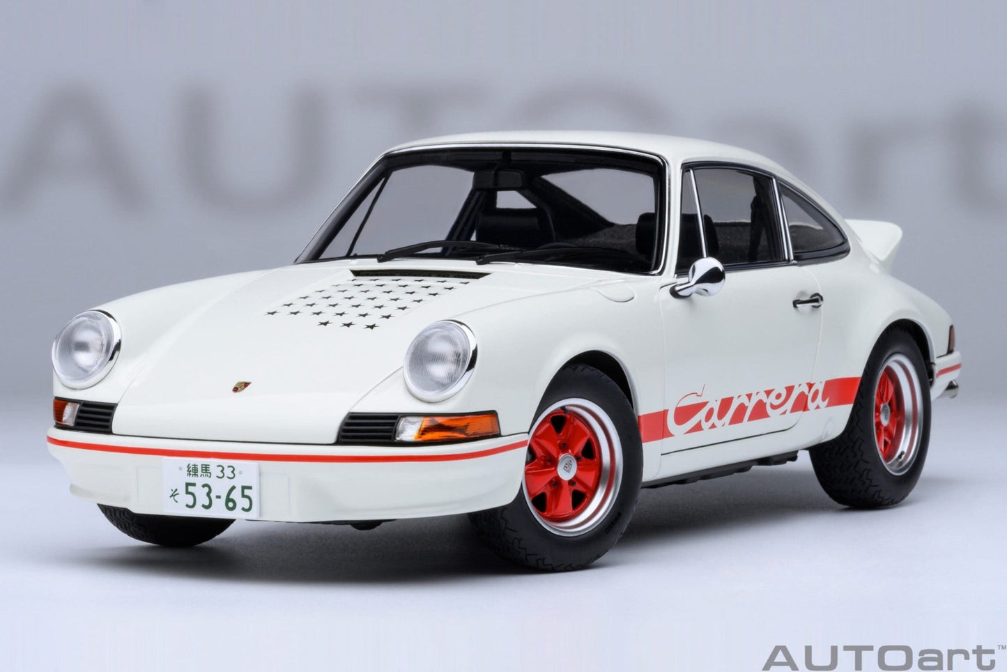 AutoArt Porsche 911 Carrera 2.7 RS THE CIRCUIT WOLF 1:18 Modell