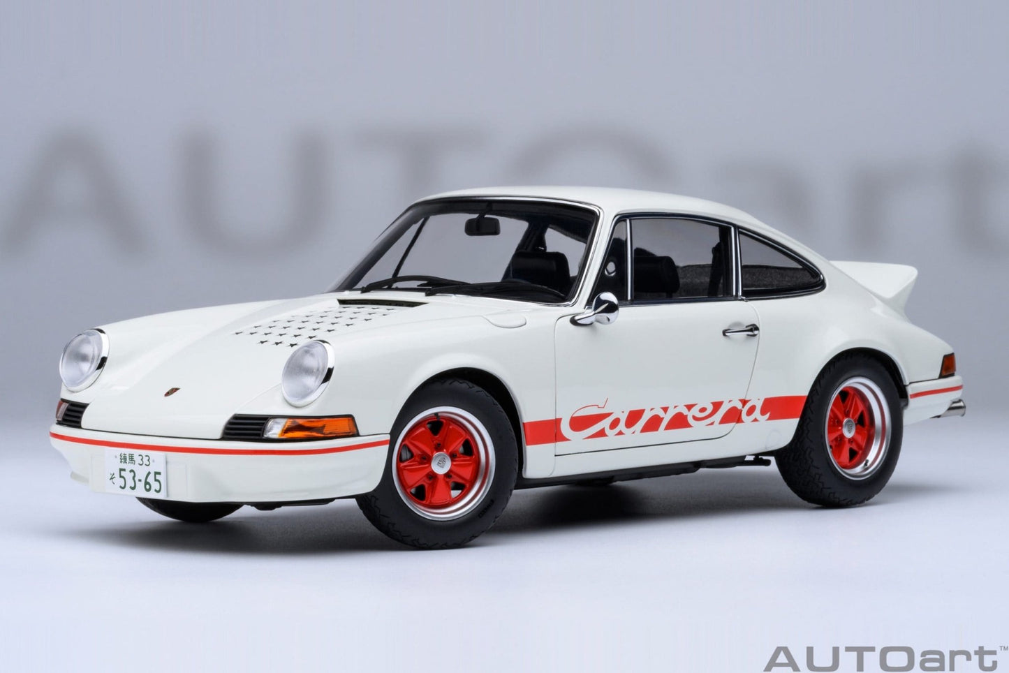 AutoArt Porsche 911 Carrera 2.7 RS THE CIRCUIT WOLF 1:18 Modell