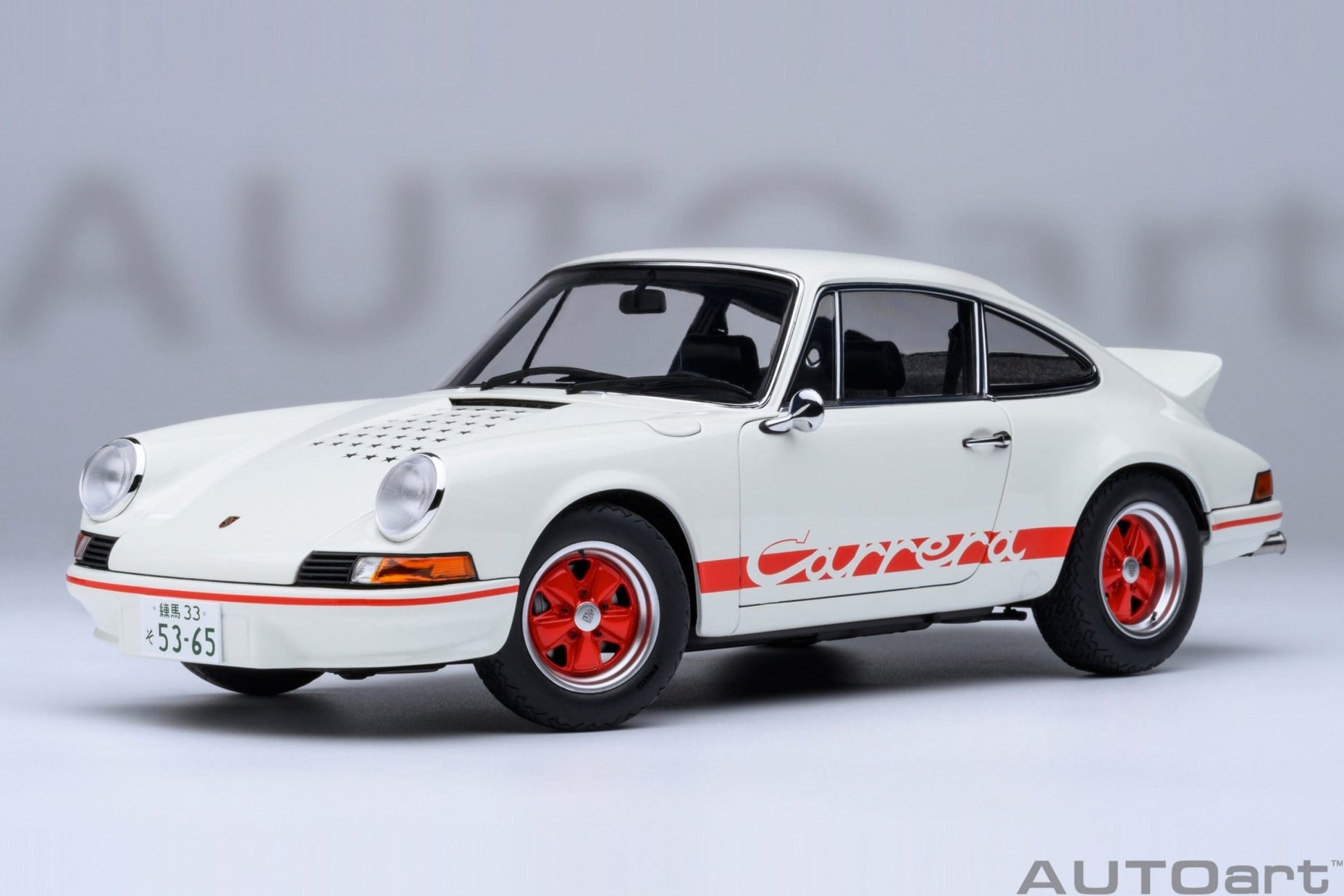 AutoArt Porsche 911 Carrera 2.7 RS THE CIRCUIT WOLF 1:18 Modell