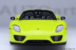 AutoArt Porsche 918 Spyder Weissach Package (Acid Green) 1:18 model