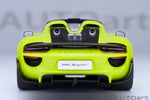 AutoArt Porsche 918 Spyder Weissach Package (Acid Green) 1:18 model