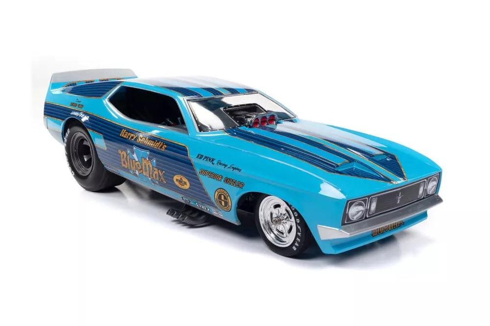 Autoworld Blue Max 1973 Ford Mustang Funny Car (Legends of the Quarter Mile) 1:18 - Artexio