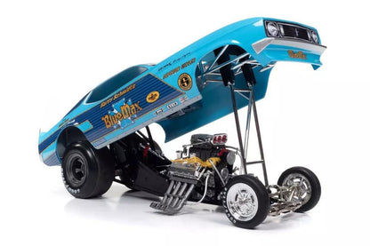 Autoworld Blue Max 1973 Ford Mustang Funny Car (Legends of the Quarter Mile) 1:18 - Artexio