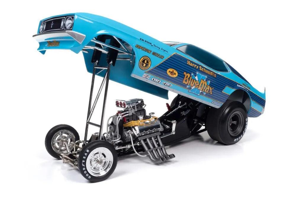 Autoworld Blue Max 1973 Ford Mustang Funny Car (Legends of the Quarter Mile) 1:18 - Artexio