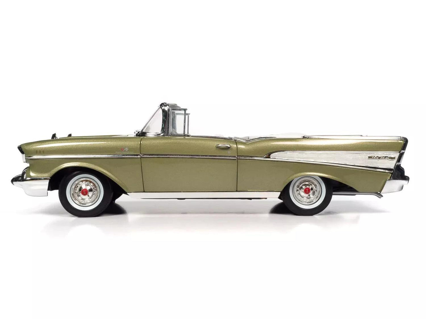 Autoworld Chevrolet Bel Air Convertible 1957 - Laurel Green 1:18 Modell