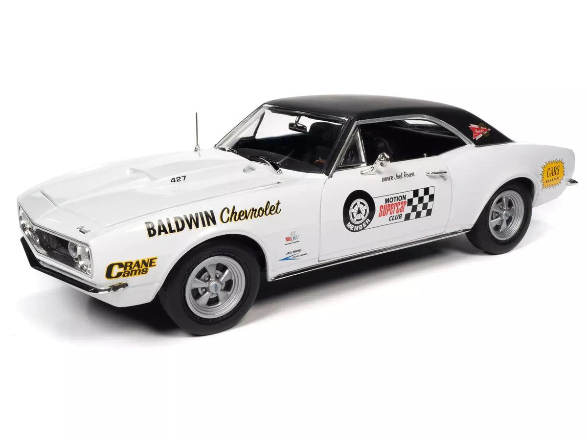 Autoworld Chevrolet Camaro SS (Baldwin Motion) - Ermine White 1:18 Model