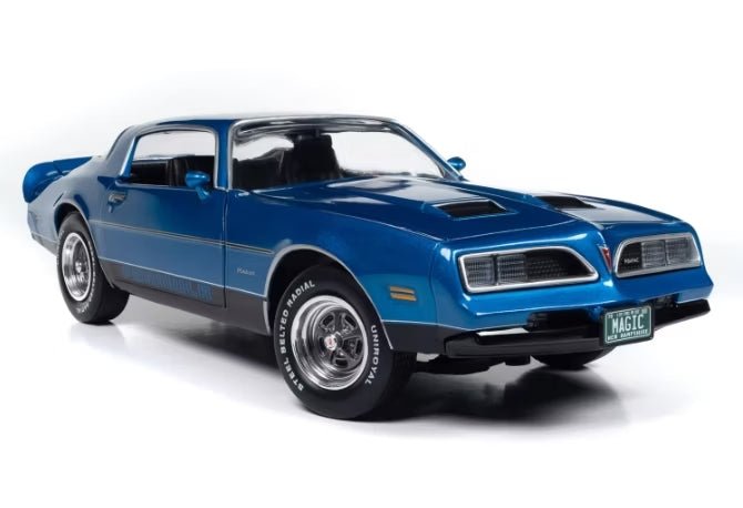 Autoworld Pontiac Firebird 1978 Formula Martinique Blue 1:18 Modell