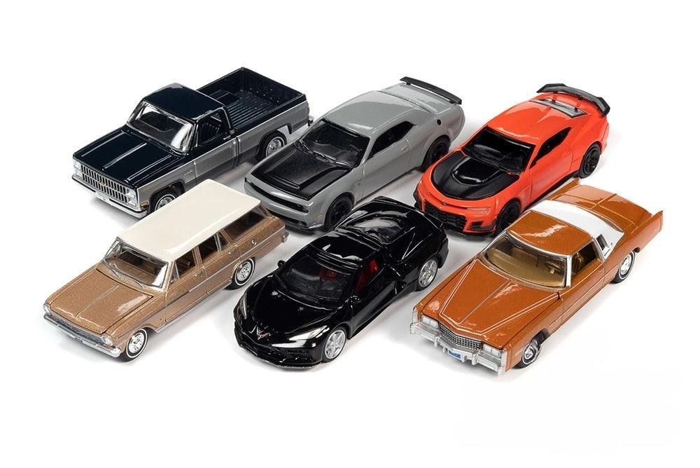 Autoworld Premium Assortment 2021 Release 2 Series A (Set von 6 Modellen) 1:64 Modelle - Artexio