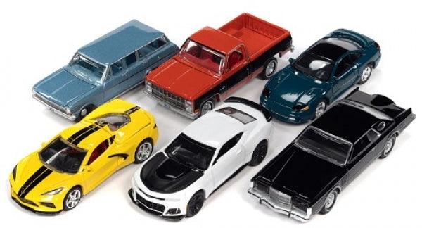 Autoworld Premium Assortment 2021 Release 4 Series B (Set von 6 Modellen) 1:64 Modelle