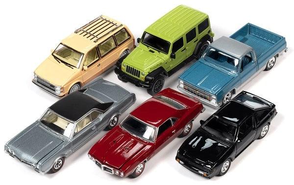 Autoworld Premium Assortment 2023 (Set von 6 Modellen) 1:64 Modelle - Artexio