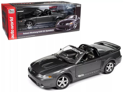 Autoworld Saleen S281 SC Speedster (Autographed) Dark Shadow Gray 1:18 - Artexio