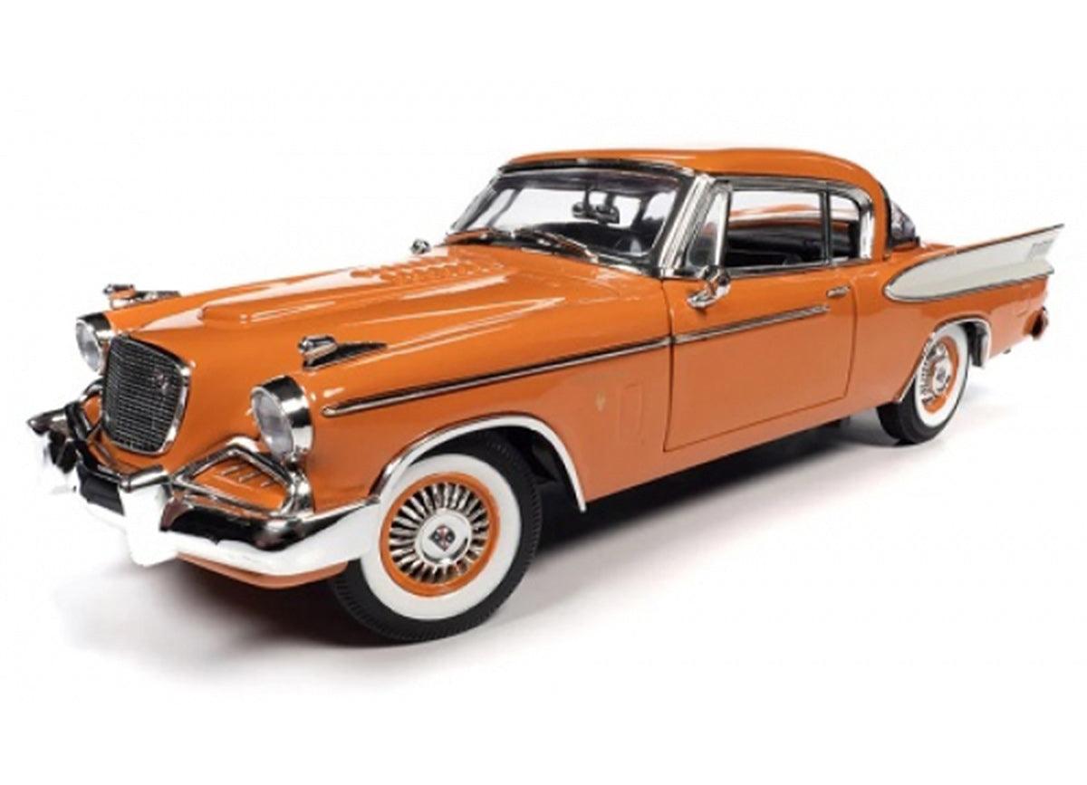 Autoworld Studebaker Gold Hawk Coppertone & White 1957 1:18 Modell - Artexio