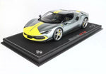 BBR Models Ferrari 296 GTS Assetto Fiorano Gray Corburn 1:18 Modell