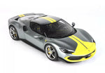 BBR Models Ferrari 296 GTS Assetto Fiorano Gray Corburn 1:18 Modell