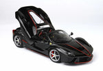 BBR Models Ferrari LaFerrari Aperta Black Matt Black Wheel 1:18 Modell