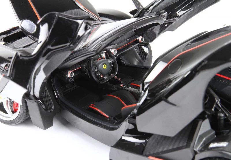 BBR Models Ferrari LaFerrari Aperta Black Matt Black Wheel 1:18 Modell