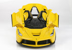 BBR Models Ferrari LaFerrari Giallo Modena Matt Black Wheels 1:18 Modell