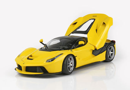 BBR Models Ferrari LaFerrari Giallo Modena Matt Black Wheels 1:18 Modell