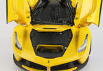 BBR Models Ferrari LaFerrari Giallo Modena Matt Black Wheels 1:18 Modell