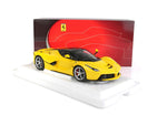 BBR Models Ferrari LaFerrari Giallo Modena Matt Black Wheels 1:18 Modell